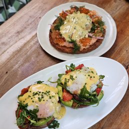 BLT Benedict & Potato Pancake BLT Benedict & Potato Pancake