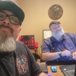 Miller's Mobile Tax Service - Myself with Gary