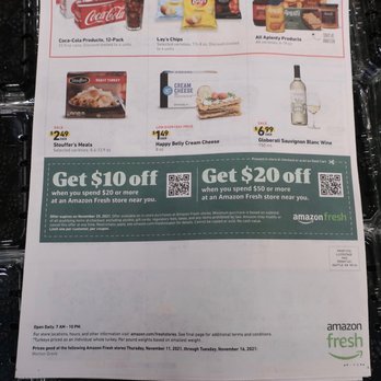 Amazon Fresh - Big promotions til Nov 25! - Grocery Near Me - Morton Grove, Illinois