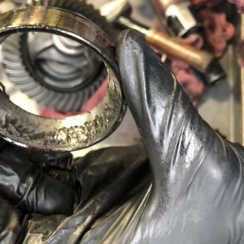 Mister Transmission - This is an example of a worn out pinion bearing race which was the cause of a heavy whine from the rear differential. - Transmission Repair Near Me - Coquitlam, British Columbia