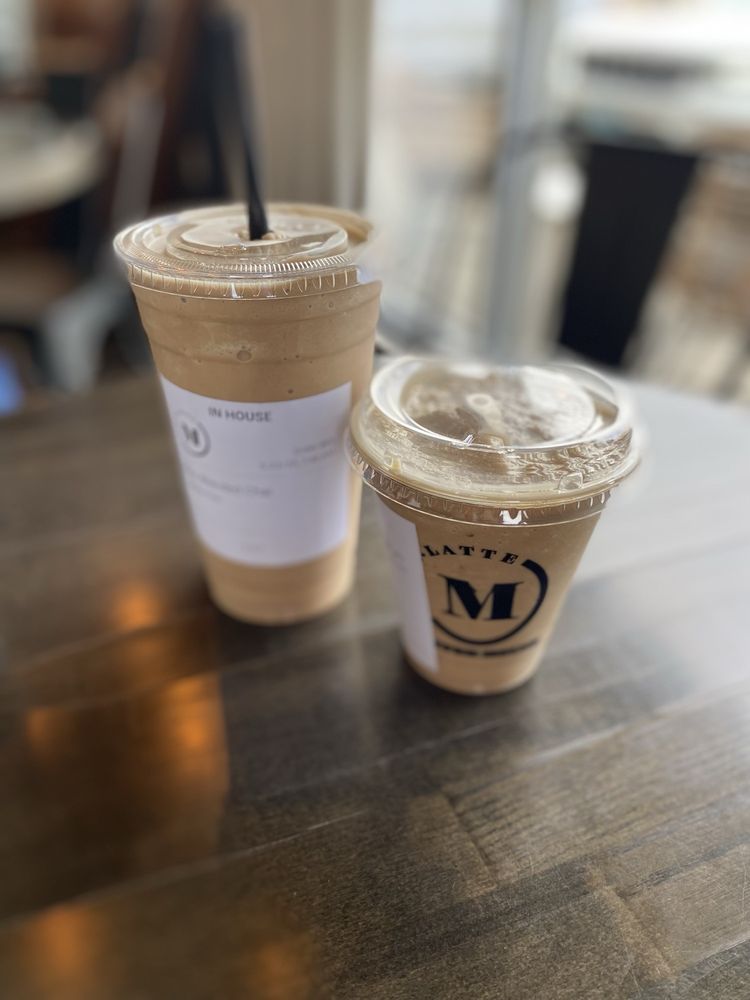 Meg-A-Latte Coffee House Logo