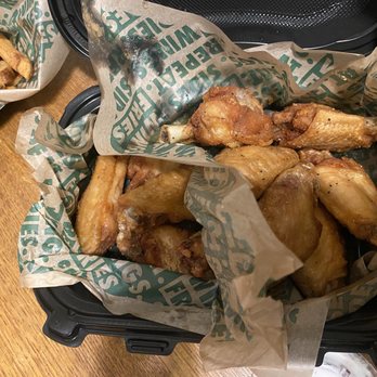 Wingstop - Double plain wings .. so disappointing after waiting for so long! - Chicken Wings Near Me - Hayward, California