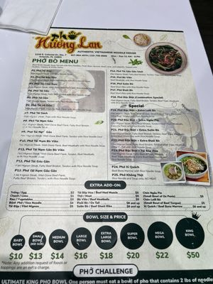 Menu photo 6 Pho Huong Lan Orlando, FL Menu photo 6 Pho Huong Lan Orlando, FL