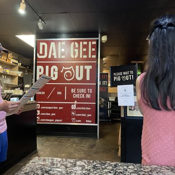 DAE GEE KOREAN BBQ - a woman standing at a counter - Korean Near Me - Westminster, Colorado