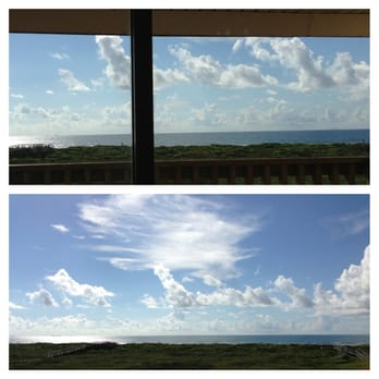 Coral Cay Condominiums - Our view from our bedroom window - Condominiums Near Me - Port Aransas, Texas