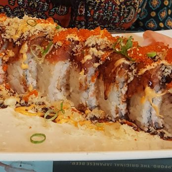 Ronnie 2 - Aerosmith Roll at Ronnie 2! Huge portion and very tasty. - Japanese Near Me - Anchorage, Alaska Ronnie 2 - Aerosmith Roll at Ronnie 2! Huge portion and very tasty. - Japanese Near Me - Anchorage, Alaska