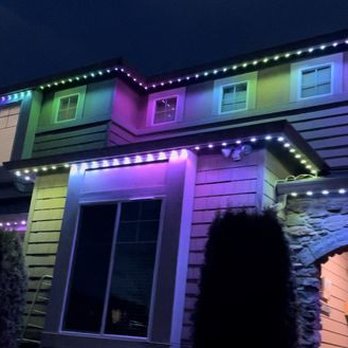 Trimlight Bay Area - Trimlight Channel Lights, color changing permanent holiday lights - Holiday Decorating Services Near Me - Fremont, California