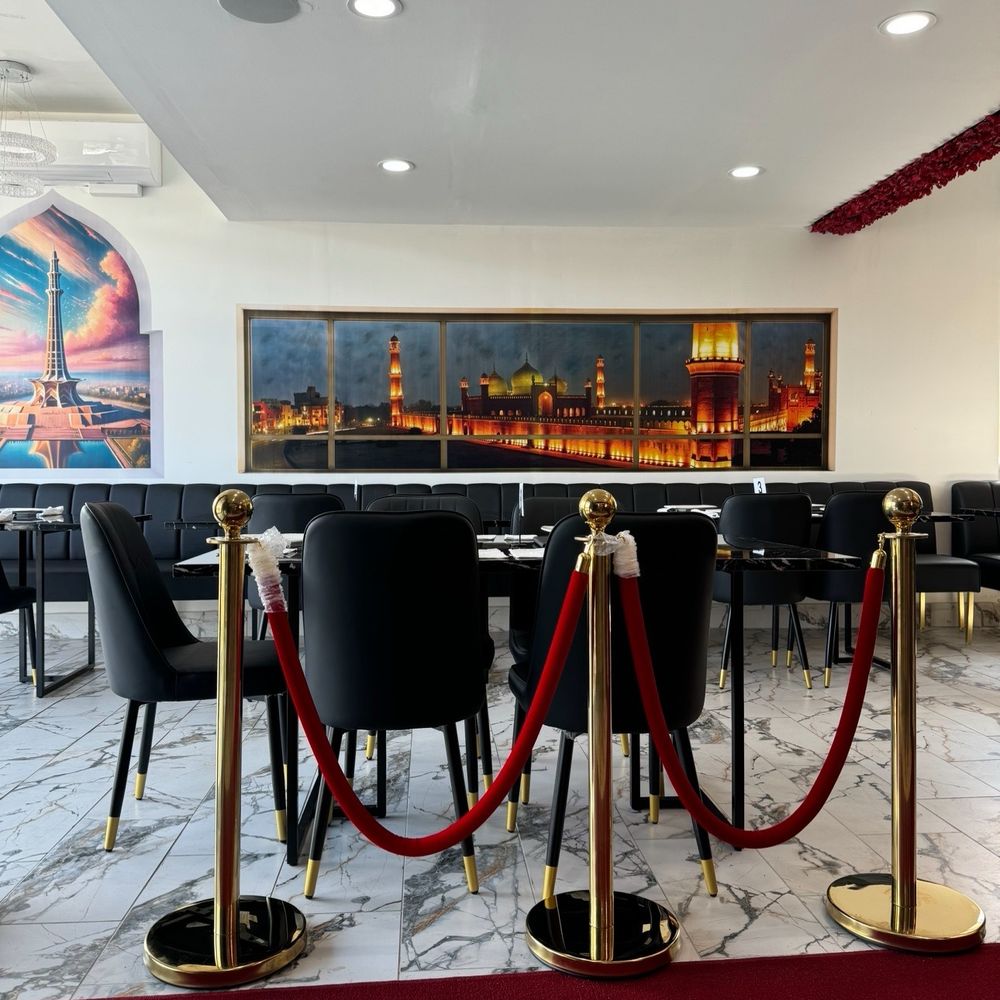 Indoor seating. Indoor seating.