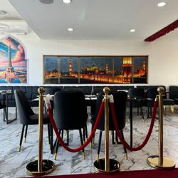 Karahi Wala - Indoor seating.