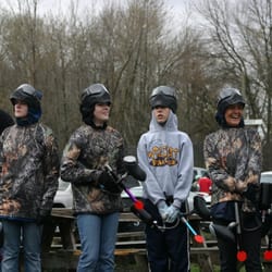 Fox Paintball Store - Private groups getting ready to play