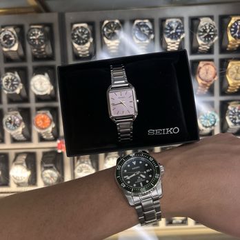 Time Center - Love my Seiko from Time Center so much, I came back to get my lady a Christmas Gift. Thank you, Time Center! - Watches Near Me - Orange, California