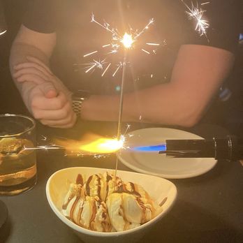 Prime 47 Carmel - Birthday dessert and sparkler! We ordered the sundae - Steakhouses Near Me - Carmel, Indiana Prime 47 Carmel - Birthday dessert and sparkler! We ordered the sundae - Steakhouses Near Me - Carmel, Indiana