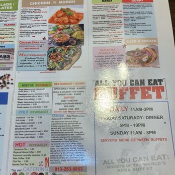 KABABS Pak Mediterranean Cuisine - Menu - Indian Near Me - Lenexa, Kansas KABABS Pak Mediterranean Cuisine - Menu - Indian Near Me - Lenexa, Kansas