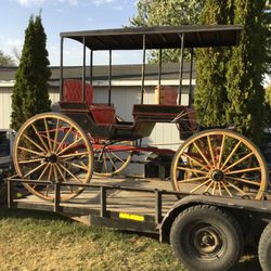 Cold Creek Ranch Event Center - This and several other vintage buggies/wagons available for use as props for your event.