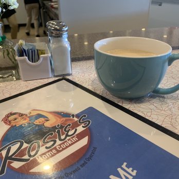 Rosie’s Home Cookin' - TIBETAN COFFEE whipped with a dollop of Kerrygold Irish butter DELICIOUS!!!!!!! - Breakfast & Brunch Near Me - Naperville, Illinois