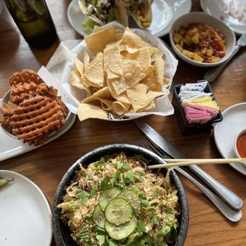 Anthem - My tasty Nam Nom Noodle Salad - American Near Me - Austin, Texas Anthem - My tasty Nam Nom Noodle Salad - American Near Me - Austin, Texas