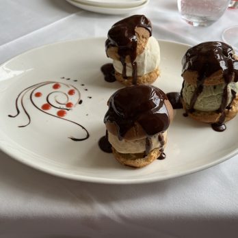 La Nouvelle Maison - Profiteroles - Trois Glac- one word, delicious. - French Near Me - Boca Raton, Florida