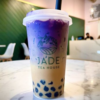 Jade Tea House - Ube Coconut Iced Coffee - Desserts Near Me - Davie, Florida Jade Tea House - Ube Coconut Iced Coffee - Desserts Near Me - Davie, Florida