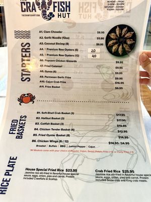 Menu photo 7 The Crawfish Hut Stanton, CA