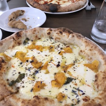 Strega - Margarita sans basil in back, Cacio e Pepe in front - Wine Bars Near Me - Milford, Connecticut