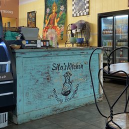 Counter where you order .