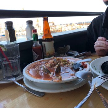 Brophy Bros - Ciopinno and the view of the bay. - Seafood Near Me - Santa Barbara, California Brophy Bros - Ciopinno and the view of the bay. - Seafood Near Me - Santa Barbara, California