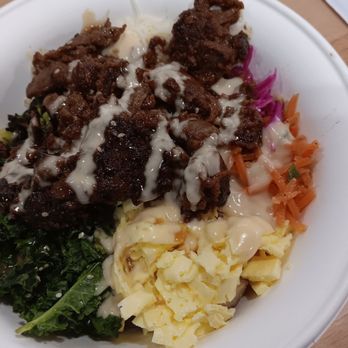 BIBIBOP Asian Grill - Korean Beef BBQ bowl - Gluten-Free Near Me - Florence, Kentucky BIBIBOP Asian Grill - Korean Beef BBQ bowl - Gluten-Free Near Me - Florence, Kentucky
