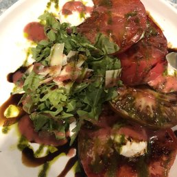 CAPRESE SALAD, finally arrived after 50 minute wait.... CAPRESE SALAD, finally arrived after 50 minute wait....