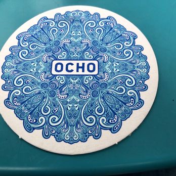 Ocho - Great design on Coaster! - Lounges Near Me - San Antonio, Texas