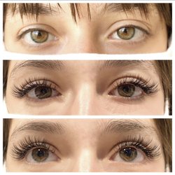 Flashy Lash - Natural, wispy hybrid set by Katie