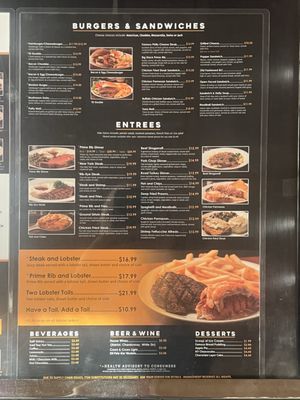 Menu photo 2 Top Deck Restaurant Reno, NV Menu photo 2 Top Deck Restaurant Reno, NV
