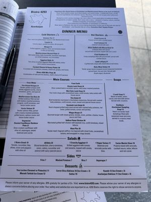 Menu photo 5 Bistro 4293 Oakland, CA