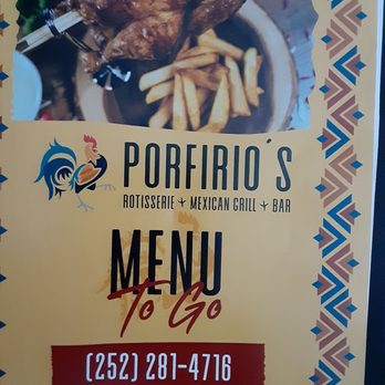 Porfirios Mexican Grill - Mexican Near Me - Wilson, North Carolina