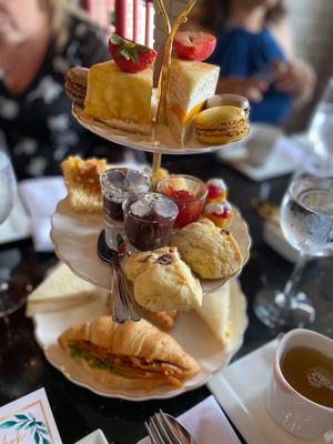 Photo of Thai Thai Restaurant - Fallbrook, CA, US. Beautiful presentation of savory and sweet foods.