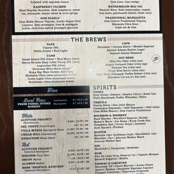 The Local @ ALB - Menu 2024