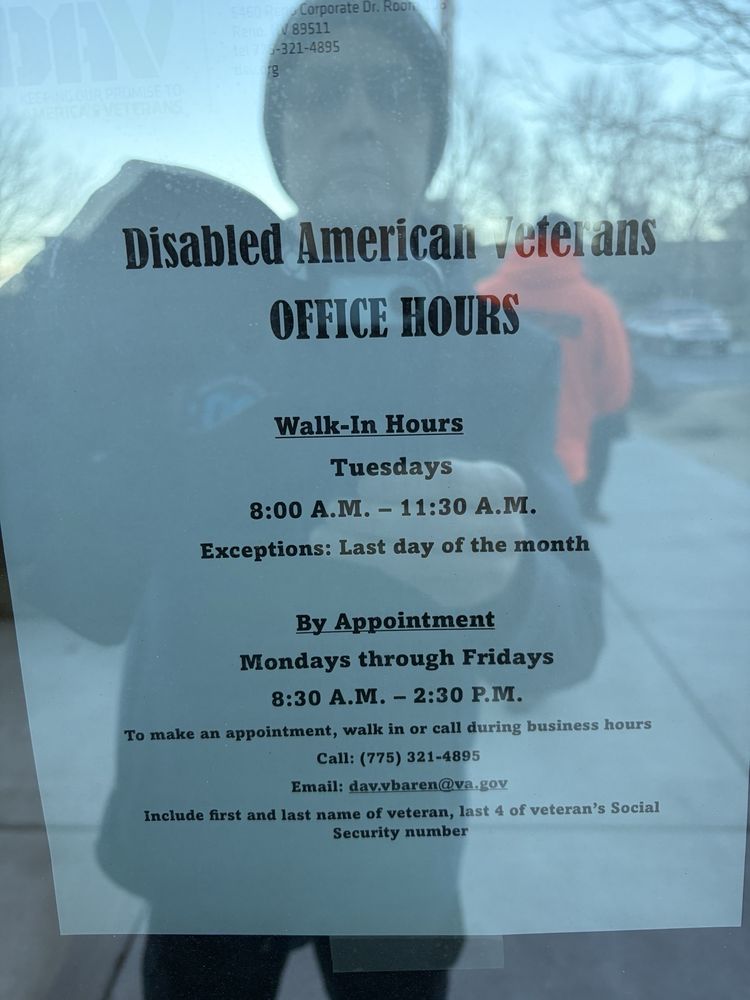 Disabled American Veterans - veterans service organization in Reno, NV