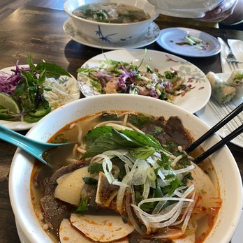 Pho 5UP FULTON - 15. Beef and Pork Spicy Noodle Soup (BBH) - Vietnamese Near Me - Laurel, Maryland