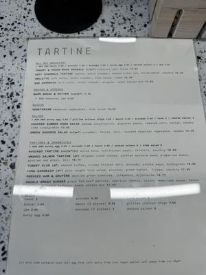 Menu photo 5 Tartine Santa Monica, CA Menu photo 5 Tartine Santa Monica, CA