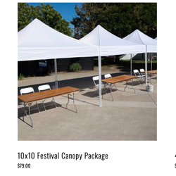 Purely Linens Tables and Chairs