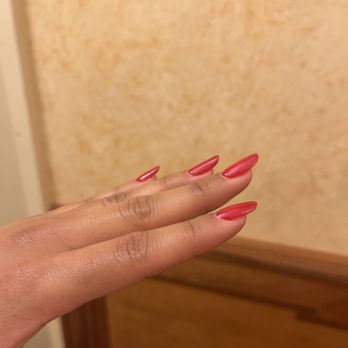 Element Beauty Lounge - Three coats of gel polish and somehow still so thin!!! - Nail Salons Near Me - Brooklyn, New York