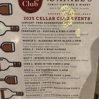 Daniel's Vineyard - So many fun events! - Wineries Near Me - McCordsville, Indiana