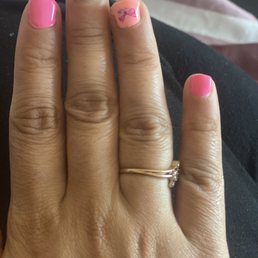 Without even asking she literally shortened all my nails
