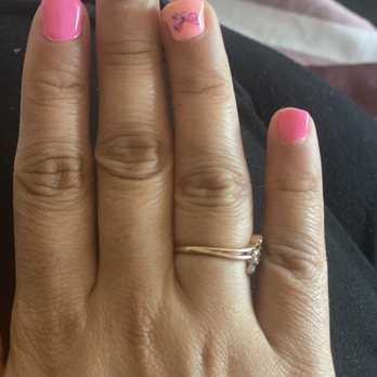 Helen's Nails Salon - Without even asking she literally shortened all my nails - Nail Salons Near Me - Union City, California