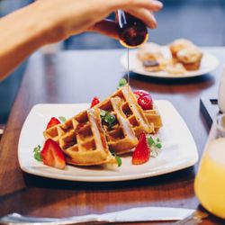 Maia - Homemade waffles