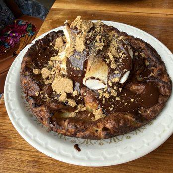Milktooth - S'mores Dutch Baby - Breakfast & Brunch Near Me - Indianapolis, Indiana