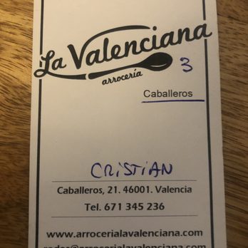 Arrocería la Valenciana - Arroceria / Paella Near Me - Valencia, V