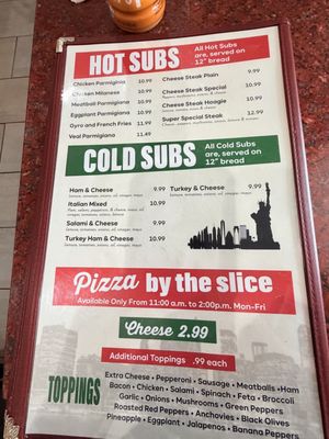 Menu photo 1 Italian Pizzeria Live Oak, FL