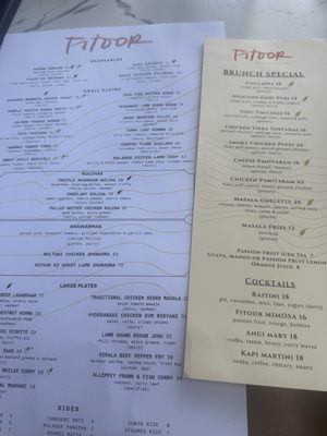 Menu photo 6 Fitoor Santa Monica, CA