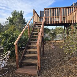 Elias Landscape and Masonry - A viewing deck to watch the sunset