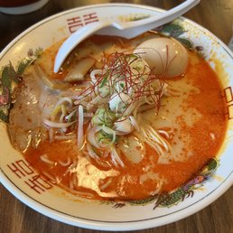 Spicy tokatsu ramen Spicy tokatsu ramen